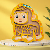 Maxbell Bead Maze Magnetic Puzzle Game Maze Toy Fine Motor Skill for Kids Gift