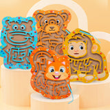 Maxbell Bead Maze Magnetic Puzzle Game Maze Toy Fine Motor Skill for Kids Gift