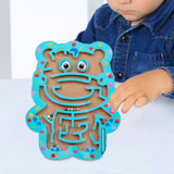 Maxbell Bead Maze Magnetic Puzzle Game Maze Toy Fine Motor Skill for Kids Gift