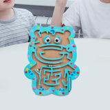 Maxbell Bead Maze Magnetic Puzzle Game Maze Toy Fine Motor Skill for Kids Gift