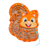 Maxbell Bead Maze Magnetic Puzzle Game Maze Toy Fine Motor Skill for Kids Gift