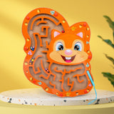 Maxbell Bead Maze Magnetic Puzzle Game Maze Toy Fine Motor Skill for Kids Gift