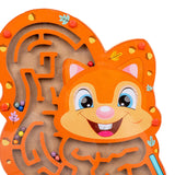 Maxbell Bead Maze Magnetic Puzzle Game Maze Toy Fine Motor Skill for Kids Gift