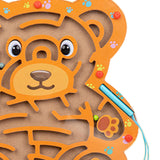 Maxbell Bead Maze Magnetic Puzzle Game Maze Toy Fine Motor Skill for Kids Gift