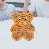 Maxbell Bead Maze Magnetic Puzzle Game Maze Toy Fine Motor Skill for Kids Gift