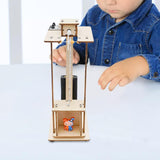 Maxbell DIY Electric Lifts Elevator Model for Learning Toy Hand Eye Coordination Kids