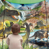 Maxbell Dinosaur Play Tent Toys Kids Valentines Day Gifts for Yard Playground Indoor