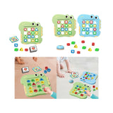 Maxbell Color and Shapes Puzzles Brain Teaser Color Sensory for Kids Boys Girls