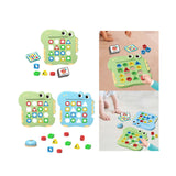 Maxbell Color and Shapes Puzzles Brain Teaser Color Sensory for Kids Boys Girls