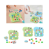 Maxbell Color and Shapes Puzzles Brain Teaser Color Sensory for Kids Boys Girls