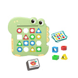Maxbell Color and Shapes Puzzles Brain Teaser Color Sensory for Kids Boys Girls
