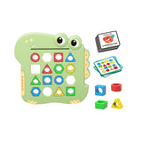 Maxbell Color and Shapes Puzzles Brain Teaser Color Sensory for Kids Boys Girls