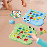 Maxbell Color and Shapes Puzzles Brain Teaser Color Sensory for Kids Boys Girls