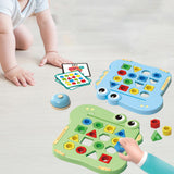 Maxbell Color and Shapes Puzzles Brain Teaser Color Sensory for Kids Boys Girls