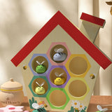 Maxbell Beehive Game Montessori Toys Kids Wooden Toys for Girls Boys Baby 3 Year Old