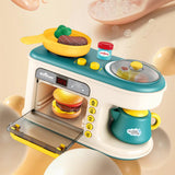 Maxbell Kitchen Playset with Oven Oven Play Kitchen Accessory for Education Birthday green
