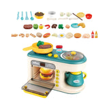 Maxbell Kitchen Playset with Oven Oven Play Kitchen Accessory for Education Birthday green