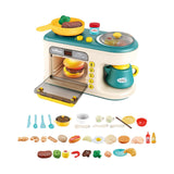 Maxbell Kitchen Playset with Oven Oven Play Kitchen Accessory for Education Birthday green