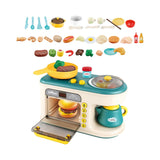 Maxbell Kitchen Playset with Oven Oven Play Kitchen Accessory for Education Birthday green