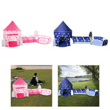 Maxbell Kid Tents and Tunnels 3 in1 Crawl Tunnel for Children Gift Babies Pink