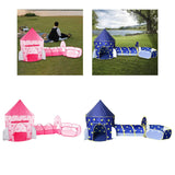 Maxbell Kid Tents and Tunnels 3 in1 Crawl Tunnel for Children Gift Babies Pink