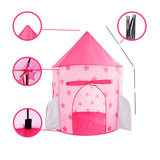 Maxbell Kid Tents and Tunnels 3 in1 Crawl Tunnel for Children Gift Babies Pink