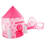 Maxbell Kid Tents and Tunnels 3 in1 Crawl Tunnel for Children Gift Babies Pink