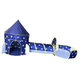 Maxbell Kid Tents and Tunnels 3 in1 Crawl Tunnel for Children Gift Babies Blue