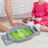 Maxbell Tabletop Football Sport Game Toy Pinball for Party Entertainment Kids Adults grey