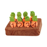 Maxbell Carrot Plush Stuffed Toy Radishes Carrot Plush Toy for Subtraction Preschool