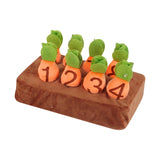 Maxbell Carrot Plush Stuffed Toy Radishes Carrot Plush Toy for Subtraction Preschool