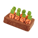 Maxbell Carrot Plush Stuffed Toy Radishes Carrot Plush Toy for Subtraction Preschool