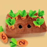 Maxbell Carrot Plush Stuffed Toy Radishes Carrot Plush Toy for Subtraction Preschool