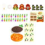 Maxbell Carrot Harvest Game Babies Birthday Home Child Carrot Doll Montessori Toys