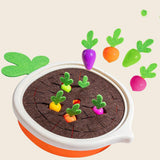 Maxbell Carrot Harvest Game Babies Birthday Home Child Carrot Doll Montessori Toys