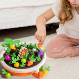 Maxbell Carrot Harvest Game Babies Birthday Home Child Carrot Doll Montessori Toys