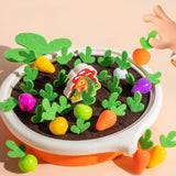 Maxbell Carrot Harvest Game Babies Birthday Home Child Carrot Doll Montessori Toys