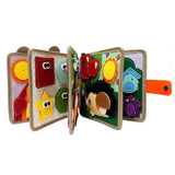 Maxbell Kids Cloth Book Animals Soft Baby Book for Communication Recognition Sensory