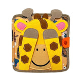 Maxbell Kids Cloth Book Animals Soft Baby Book for Communication Recognition Sensory