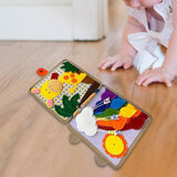 Maxbell Kids Cloth Book Animals Soft Baby Book for Communication Recognition Sensory