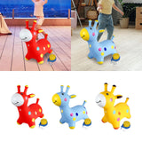 Maxbell Giraffe Bouncy Animal Hopping Bouncy Animal Hopping for Kids Toddlers Girls Boys Red