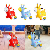 Maxbell Giraffe Bouncy Animal Hopping Bouncy Animal Hopping for Kids Toddlers Girls Boys Red