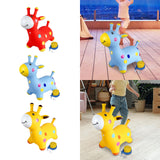 Maxbell Giraffe Bouncy Animal Hopping Bouncy Animal Hopping for Kids Toddlers Girls Boys Red