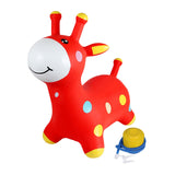 Maxbell Giraffe Bouncy Animal Hopping Bouncy Animal Hopping for Kids Toddlers Girls Boys Red
