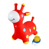 Maxbell Giraffe Bouncy Animal Hopping Bouncy Animal Hopping for Kids Toddlers Girls Boys Red