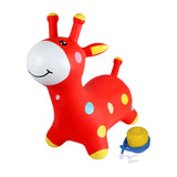 Maxbell Giraffe Bouncy Animal Hopping Bouncy Animal Hopping for Kids Toddlers Girls Boys Red