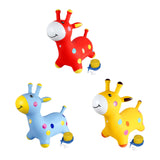 Maxbell Giraffe Bouncy Animal Hopping Bouncy Animal Hopping for Kids Toddlers Girls Boys Red