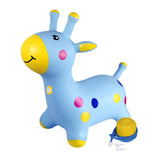 Maxbell Giraffe Bouncy Animal Hopping Bouncy Animal Hopping for Kids Toddlers Girls Boys Blue