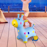 Maxbell Giraffe Bouncy Animal Hopping Bouncy Animal Hopping for Kids Toddlers Girls Boys Blue