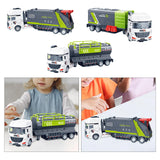 Maxbell Garbage Truck Toys Educational Recycling Truck for Valentine's Day Xmas Kids recycling truck